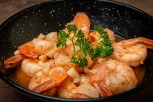 Camarones al Ajillo